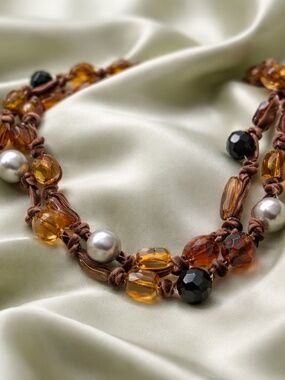 Vintage Semi-Presious  Necklace